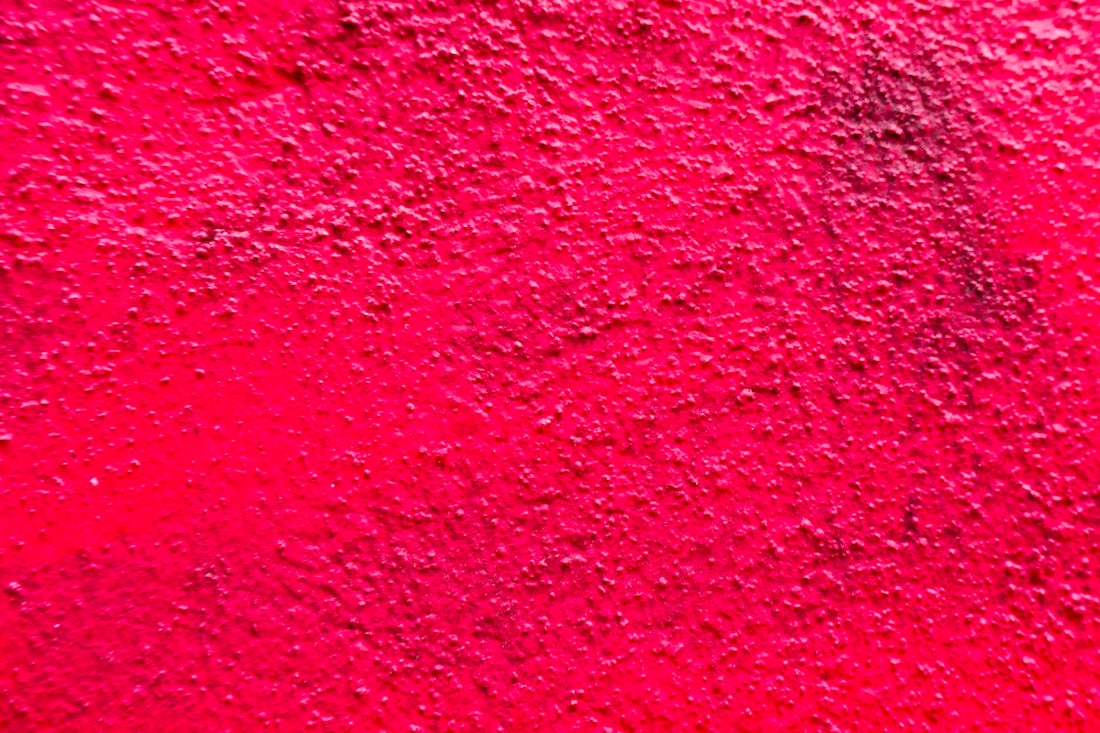 red and white painted wall