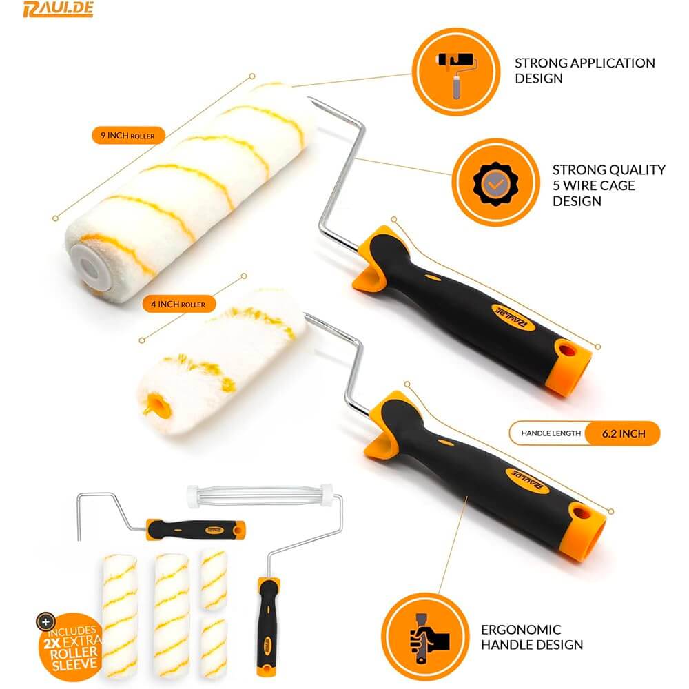 Paint Roller Set of 10 - Essential