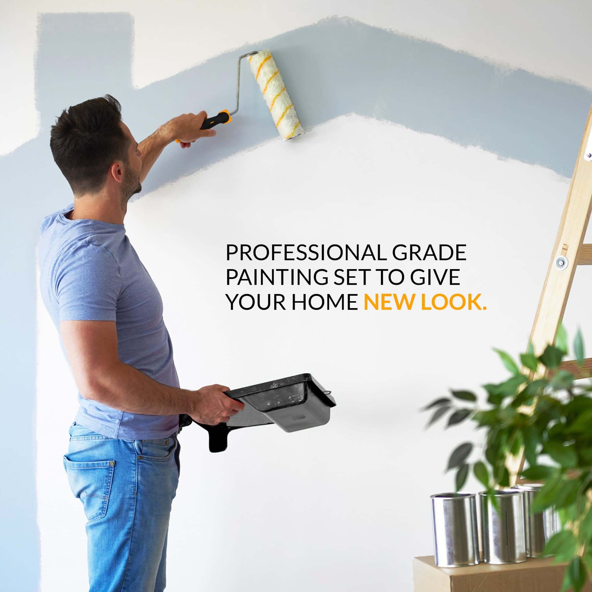 Paint Roller Set of 10 - Essential