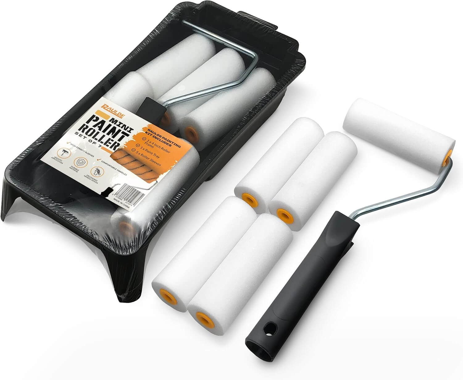 Mini Paint Roller Set of 7 - Economy